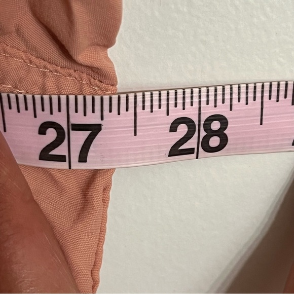 Gander Mtn Shirt Mens XL Peach Performance Fishing Vented Cargo Short Sleeve - Picture 7 of 13